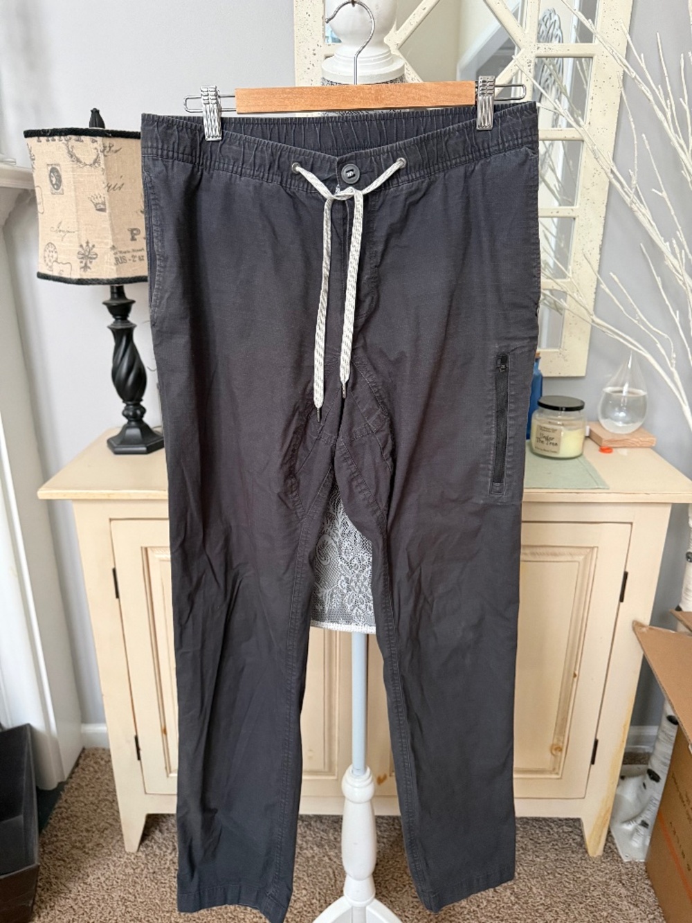 Vuori Ripstop Climber Pant Charcoal Mens Size Large Style Number V412